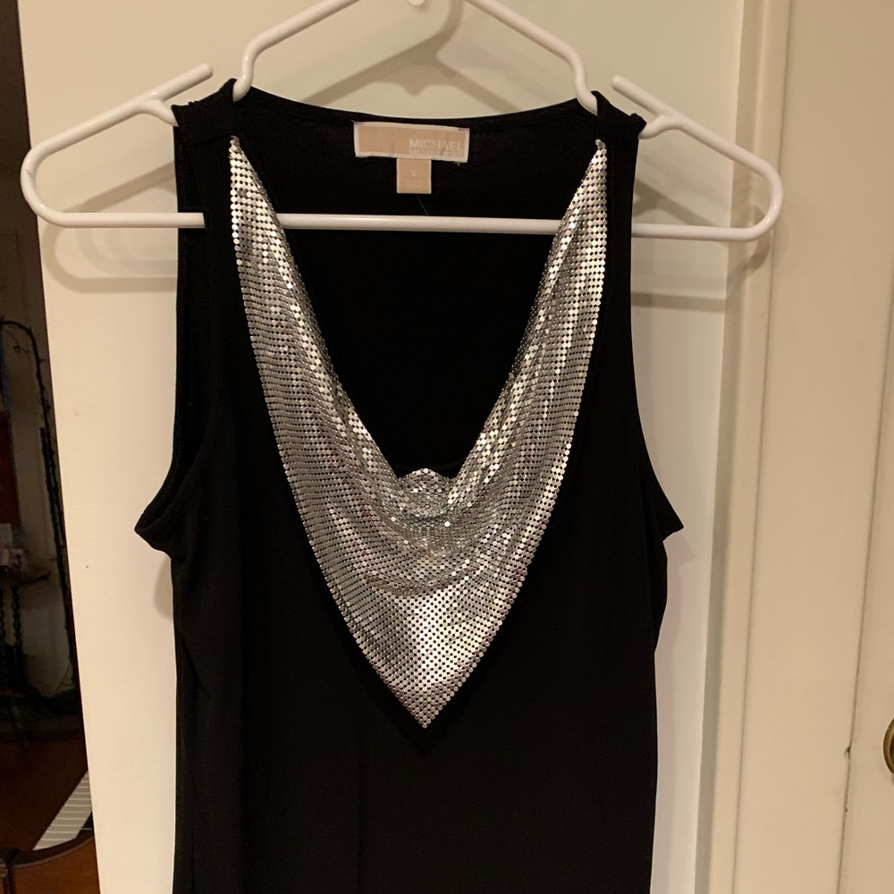 Black dress tank top